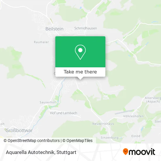 Карта Aquarella Autotechnik