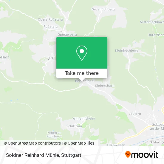 Карта Soldner Reinhard Mühle