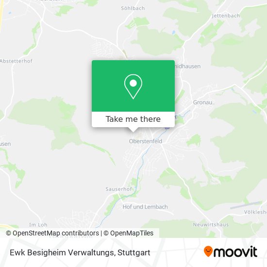 Ewk Besigheim Verwaltungs map