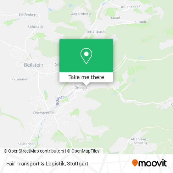 Fair Transport & Logistik map