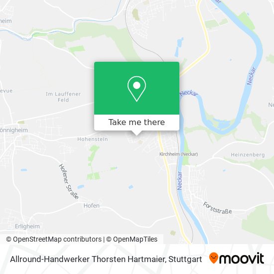 Allround-Handwerker Thorsten Hartmaier map