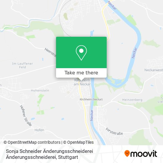 Sonja Schneider Änderungsschneiderei Änderungsschneiderei map