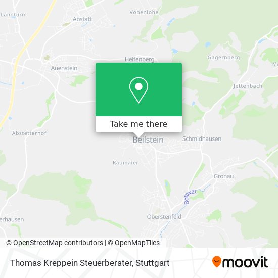 Thomas Kreppein Steuerberater map