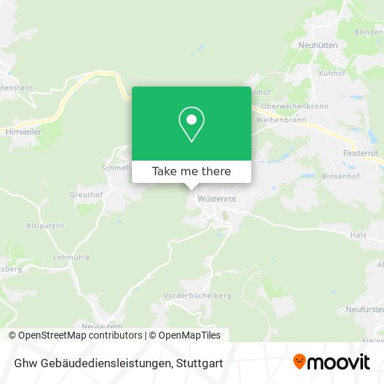 Ghw Gebäudediensleistungen map