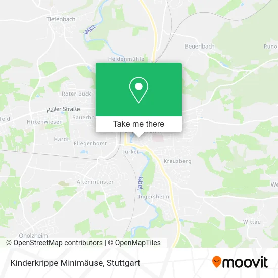Карта Kinderkrippe Minimäuse