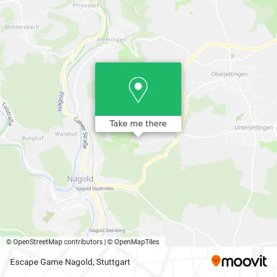 Карта Escape Game Nagold