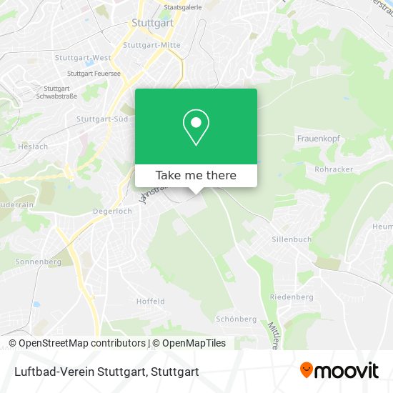 Luftbad-Verein Stuttgart map