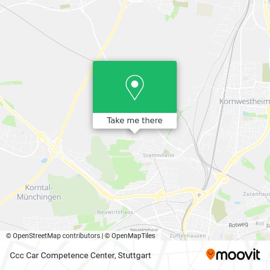 Ccc Car Competence Center map