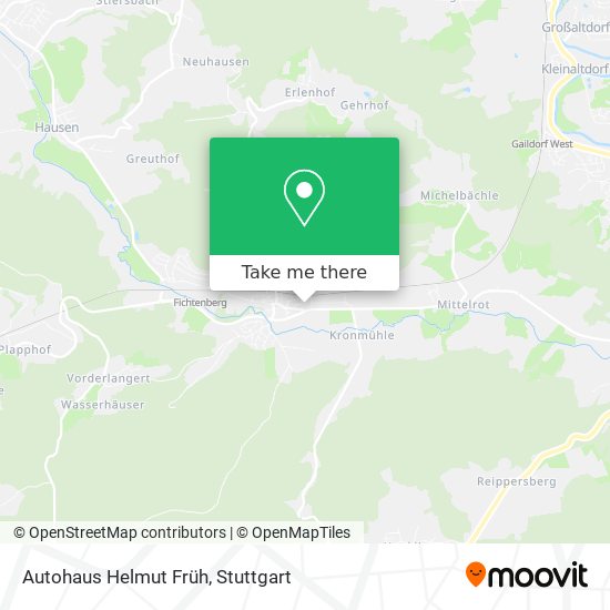 Autohaus Helmut Früh map