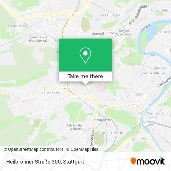 Heilbronner Straße 300 map