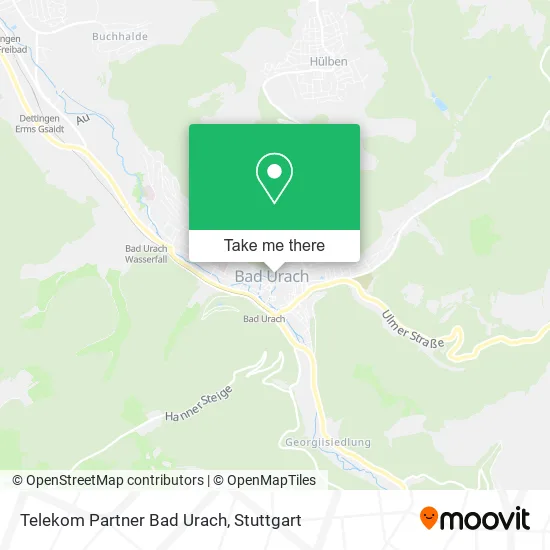 Карта Telekom Partner Bad Urach