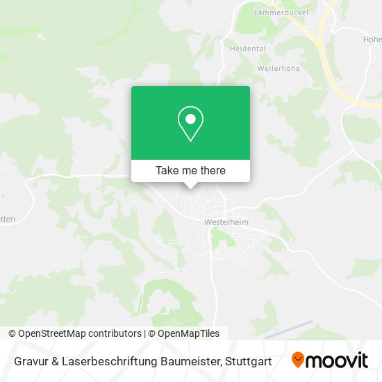 Карта Gravur & Laserbeschriftung Baumeister