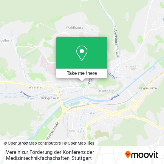 Verein zur Förderung der Konferenz der Medizintechnikfachschaften map