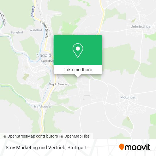 Smv Marketing und Vertrieb map