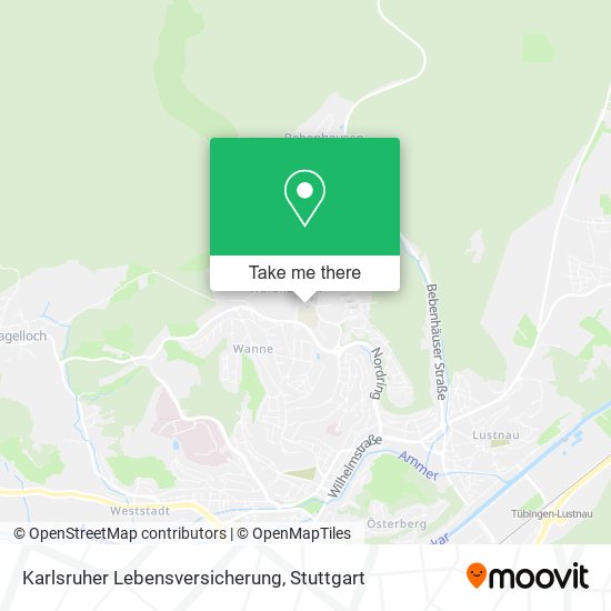 Карта Karlsruher Lebensversicherung