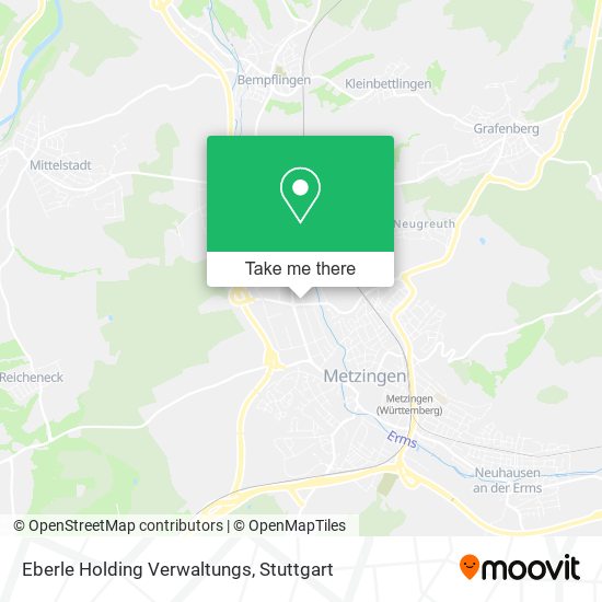 Карта Eberle Holding Verwaltungs
