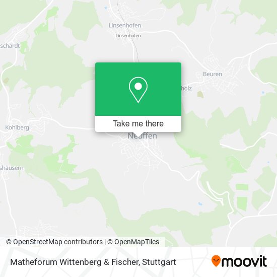 Matheforum Wittenberg & Fischer map