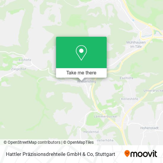 Hattler Präzisionsdrehteile GmbH & Co map