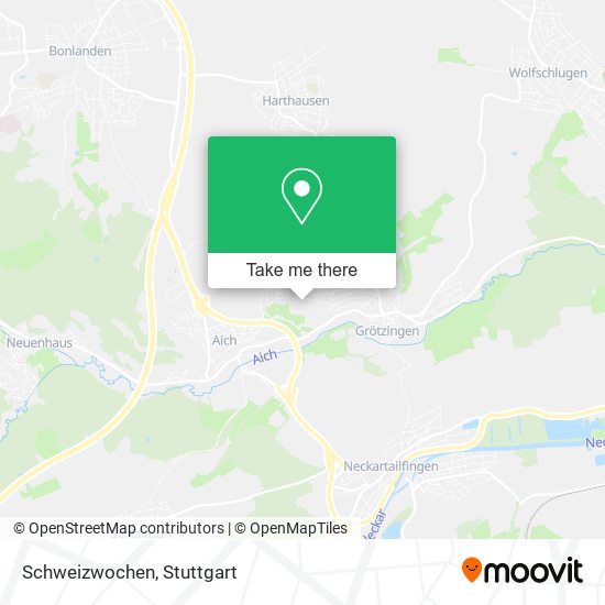 Карта Schweizwochen