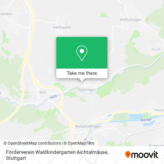 Förderverein Waldkindergarten Aichtalmäuse map