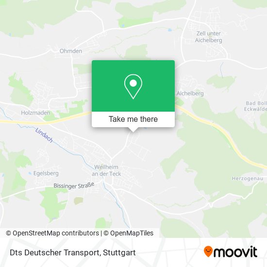Карта Dts Deutscher Transport