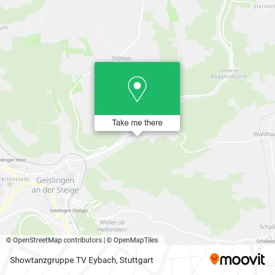Карта Showtanzgruppe TV Eybach