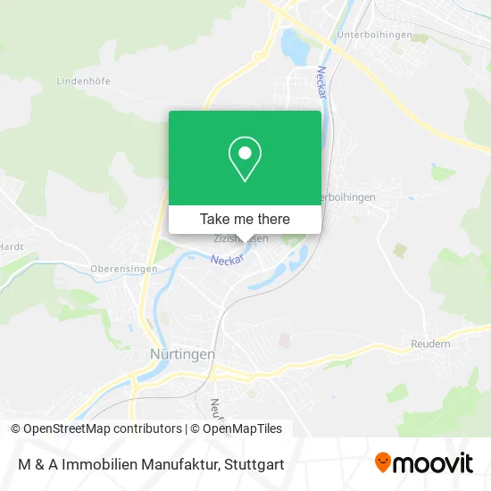 Карта M & A Immobilien Manufaktur