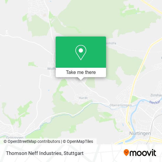 Thomson Neff Industries map