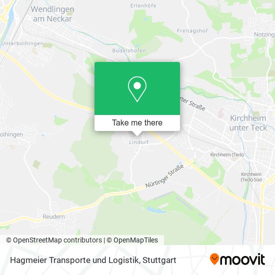 Hagmeier Transporte und Logistik map