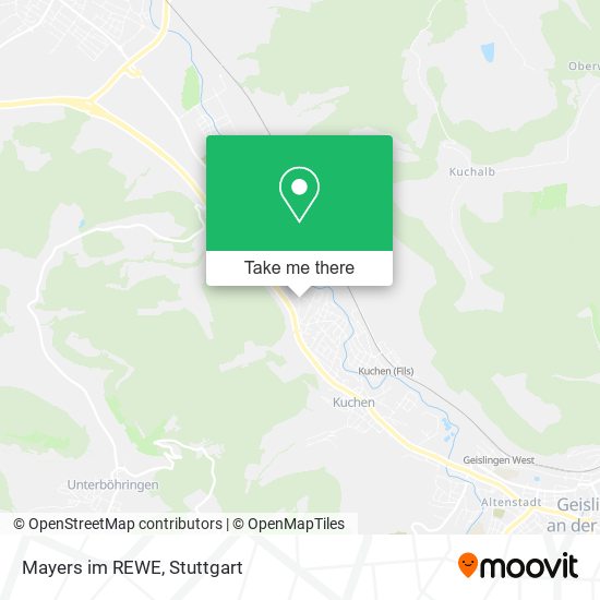 Mayers im REWE map