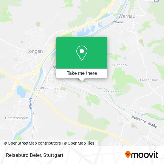 Reisebüro Beier map