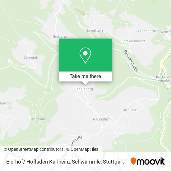 Карта Eierhof/ Hofladen Karlheinz Schwämmle