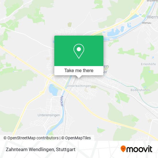 Zahnteam Wendlingen map