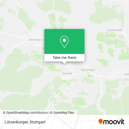Карта Lützenburger