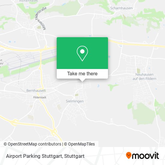 Карта Airport Parking Stuttgart