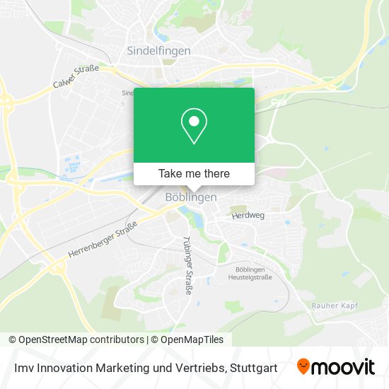 Imv Innovation Marketing und Vertriebs map