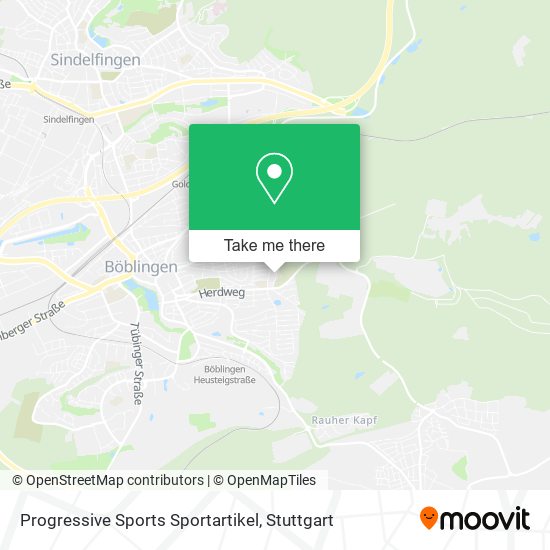 Progressive Sports Sportartikel map