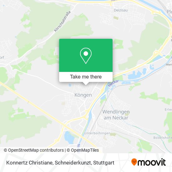 Карта Konnertz Christiane, Schneiderkunzt