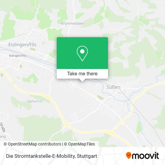 Карта Die Stromtankstelle-E-Mobility