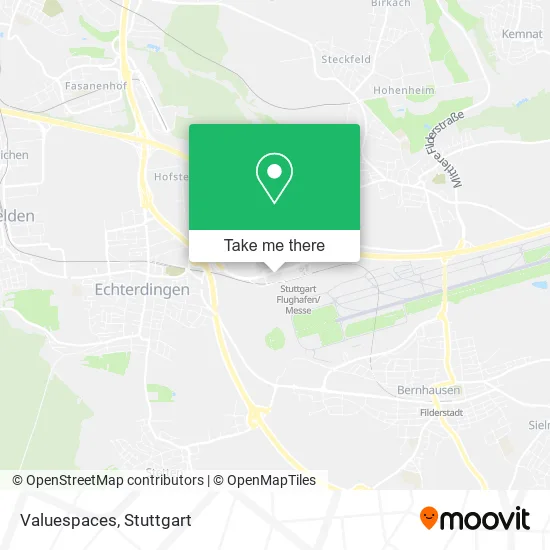 Карта Valuespaces