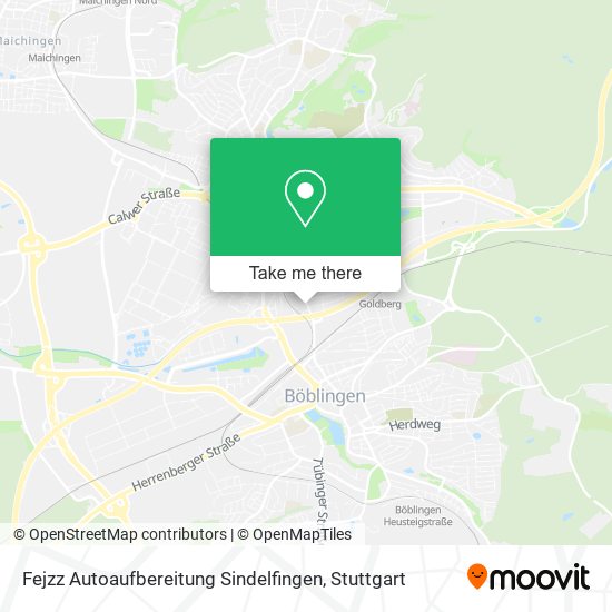 Fejzz Autoaufbereitung Sindelfingen map