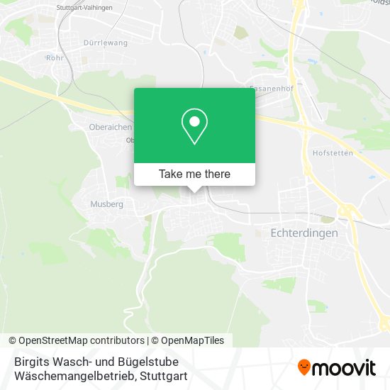 Birgits Wasch- und Bügelstube Wäschemangelbetrieb map