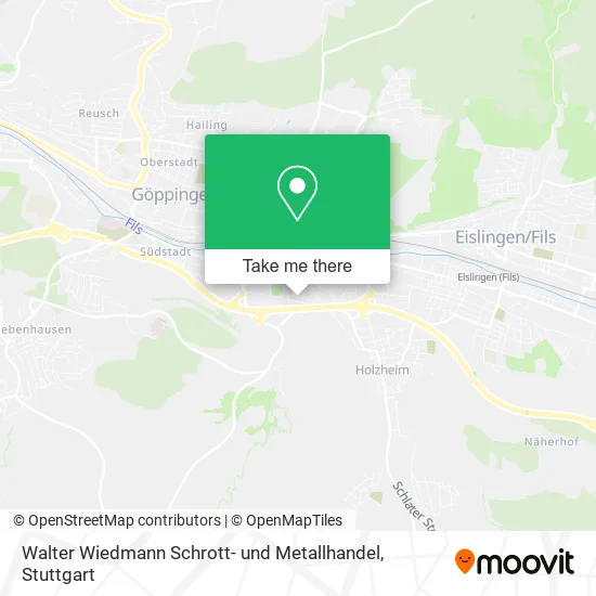 Карта Walter Wiedmann Schrott- und Metallhandel