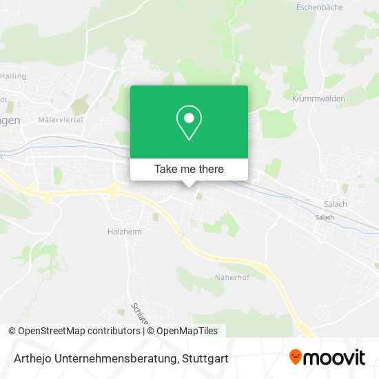 Arthejo Unternehmensberatung map