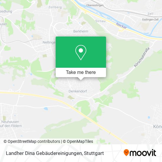 Landher Dina Gebäudereinigungen map