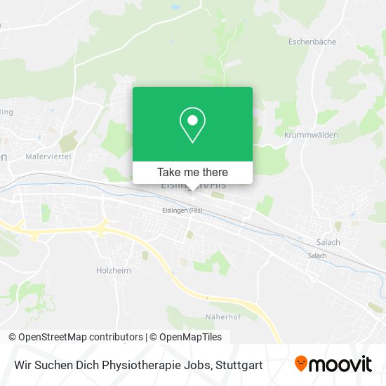 Wir Suchen Dich Physiotherapie Jobs map