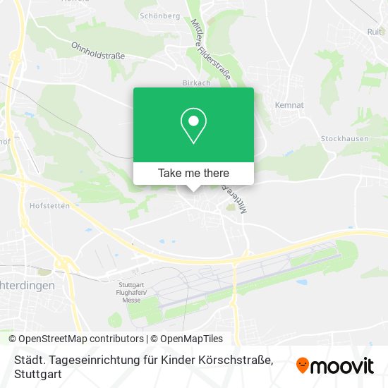 Städt. Tageseinrichtung für Kinder Körschstraße map