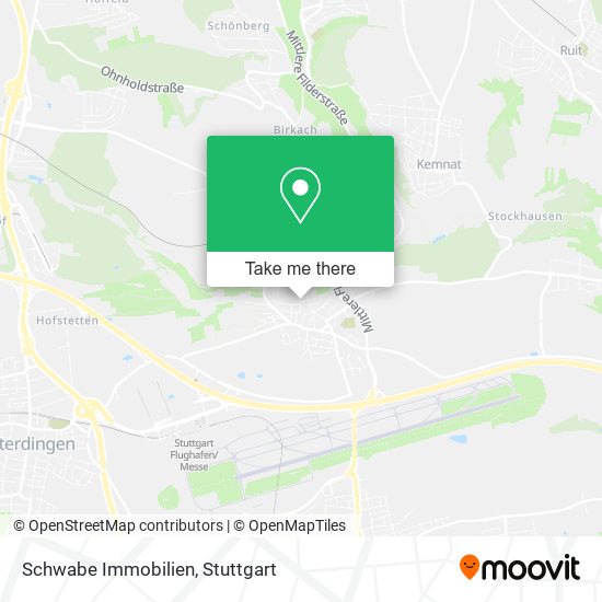 Schwabe Immobilien map