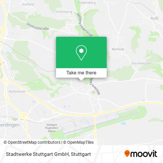 Карта Stadtwerke Stuttgart GmbH