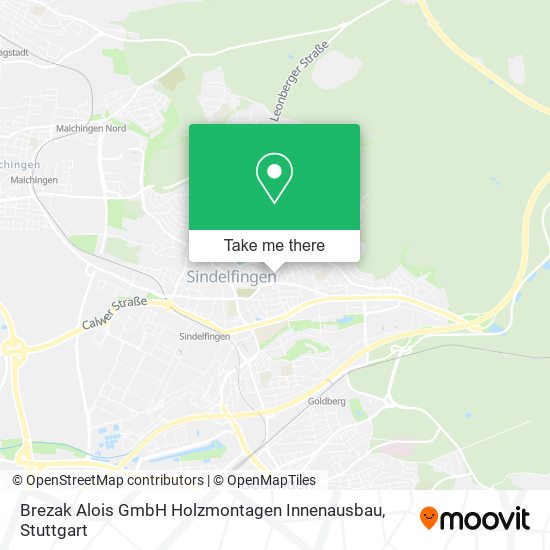 Brezak Alois GmbH Holzmontagen Innenausbau map